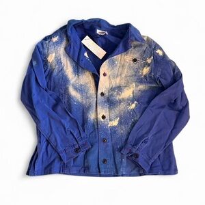 NWT Mandinga Bleached Storm Button-Down Shirt